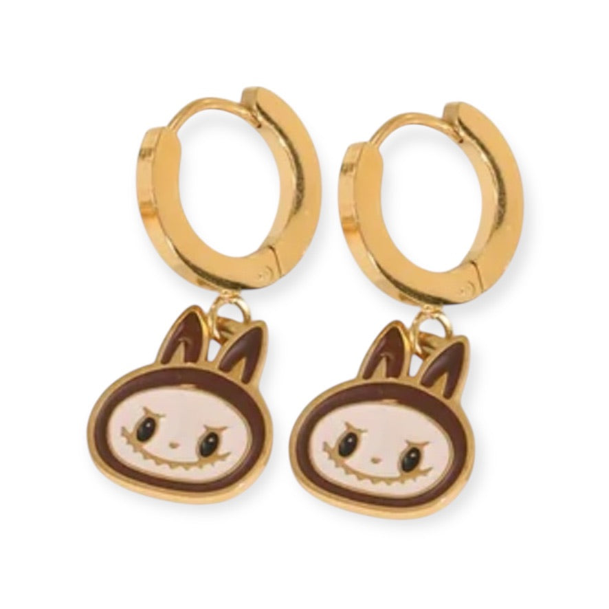 Aretes Labubu