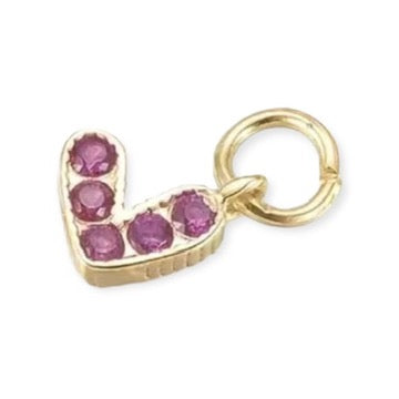 Zirconia Heart Pendant 8