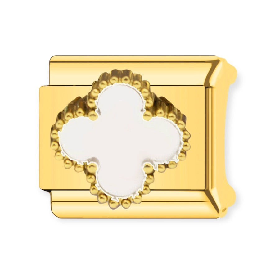Charm Trébol VC Gold