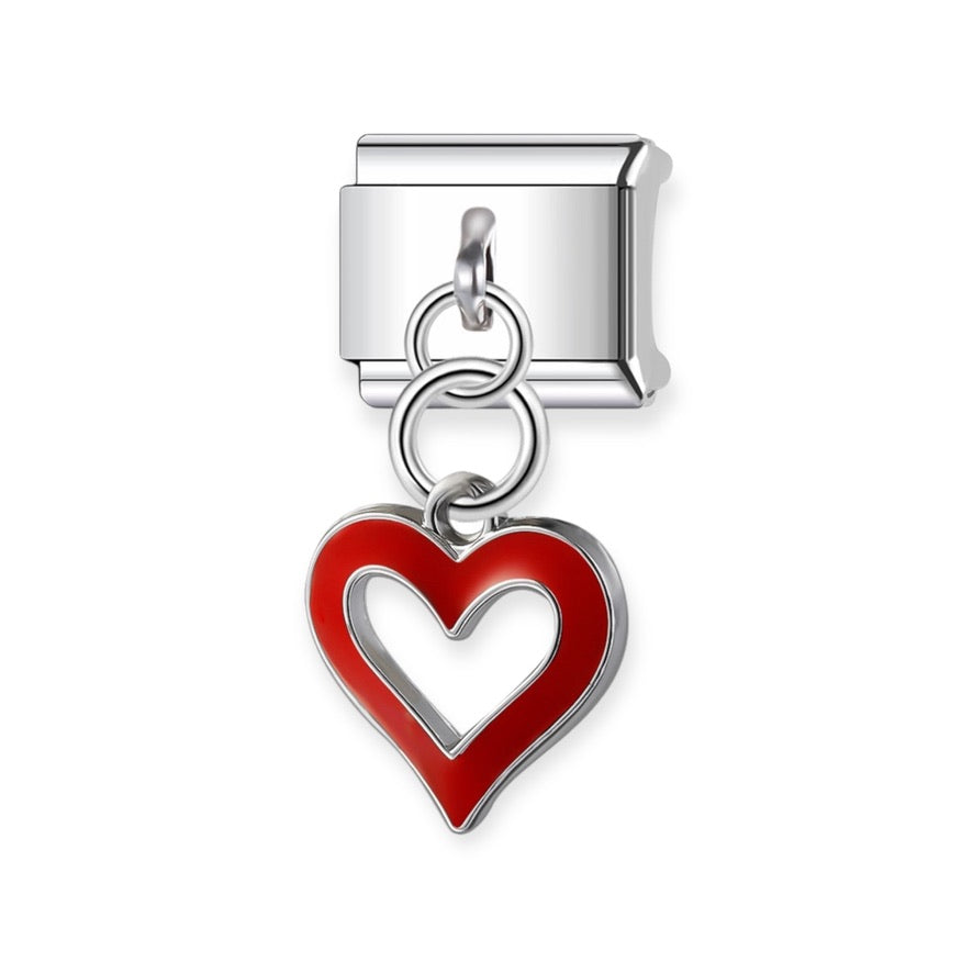 Charm Corazón Esmalte