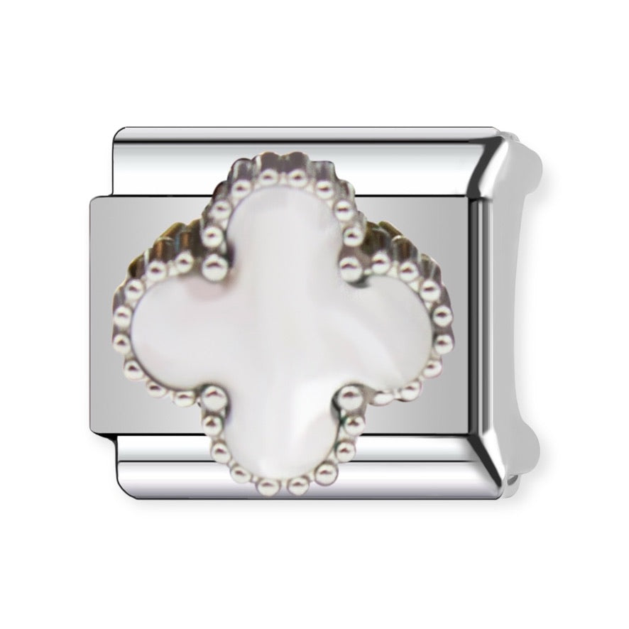 Charm Trébol VC SIlver