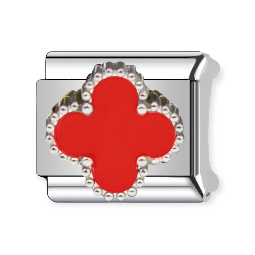 Charm Trébol VC SIlver