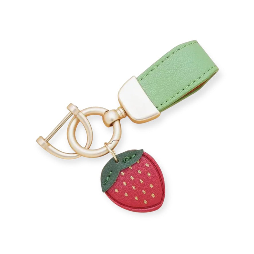 Bag Charm Fresa Verde
