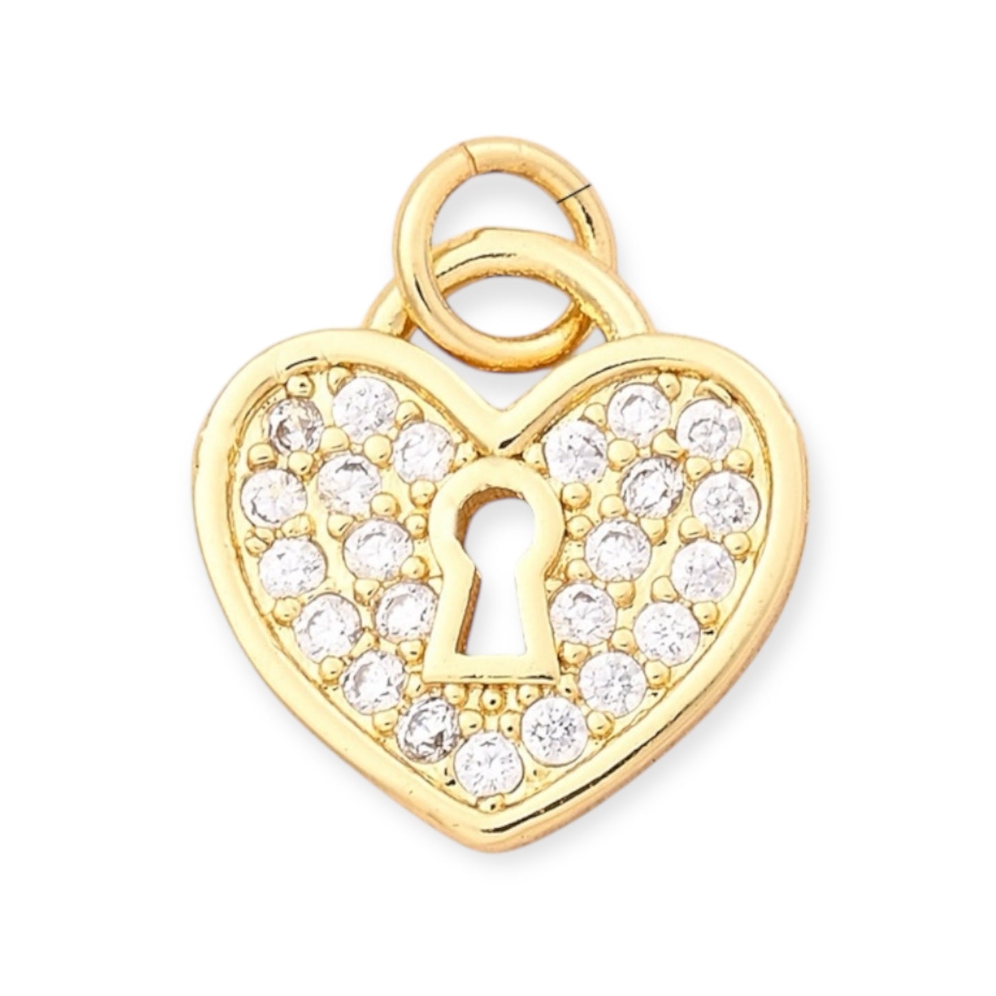 Dije Corazón Zirconia 7
