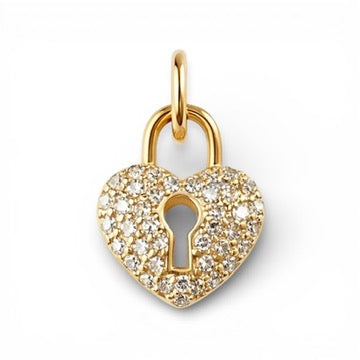 Dije Corazón Destello