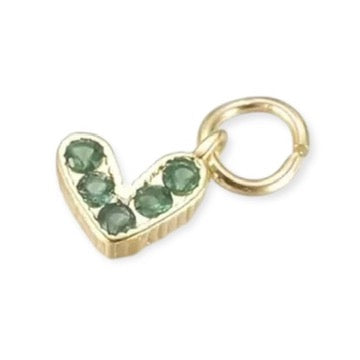 Zirconia Heart Pendant 8