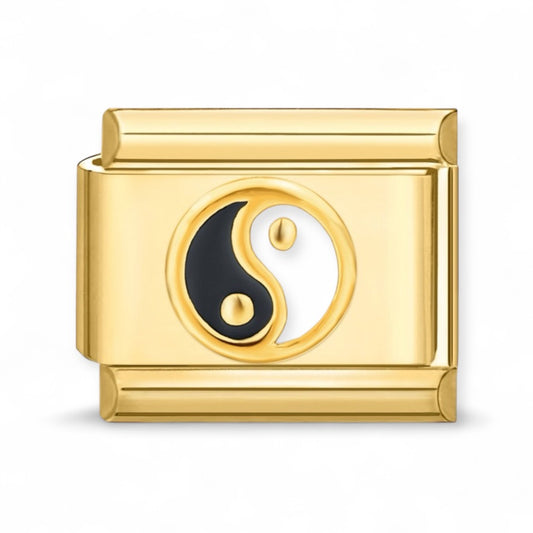 Charm Ying Yang Gold