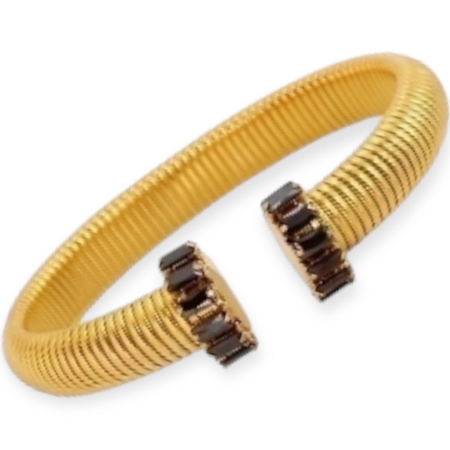 Zirconia Spiral Bracelet