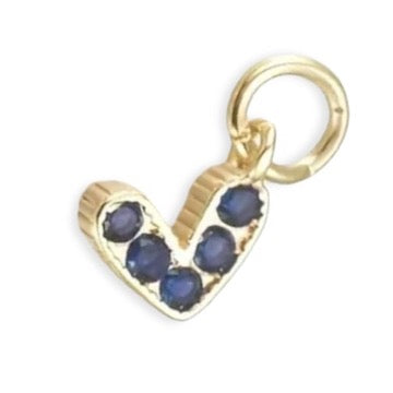 Zirconia Heart Pendant 8
