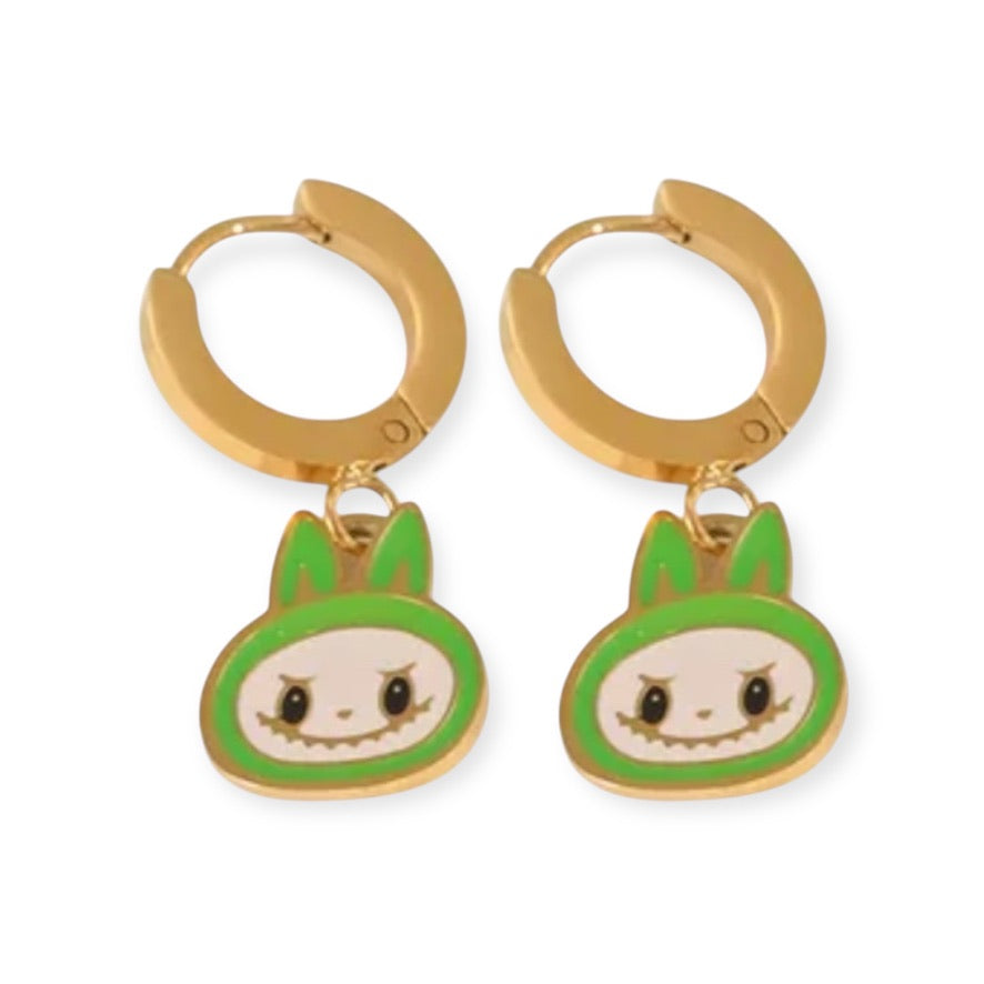Aretes Labubu