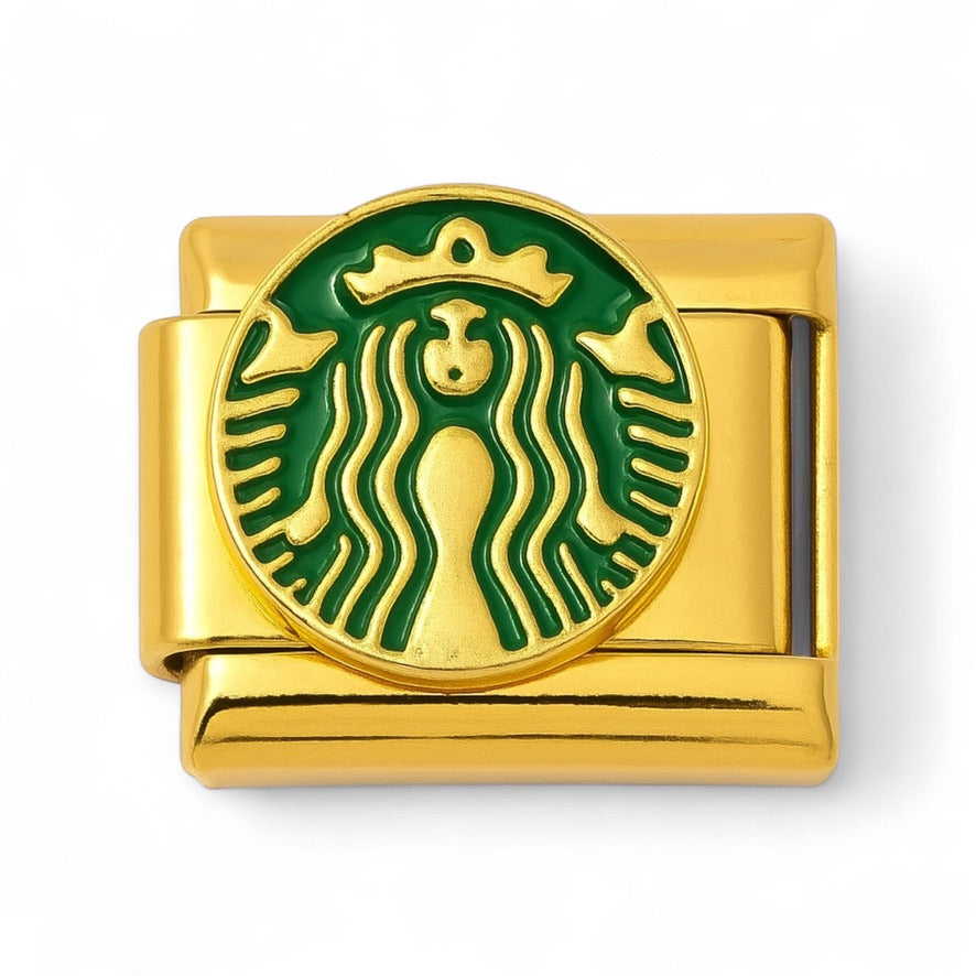 Charm Starbucks Gold