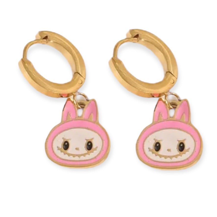 Aretes Labubu