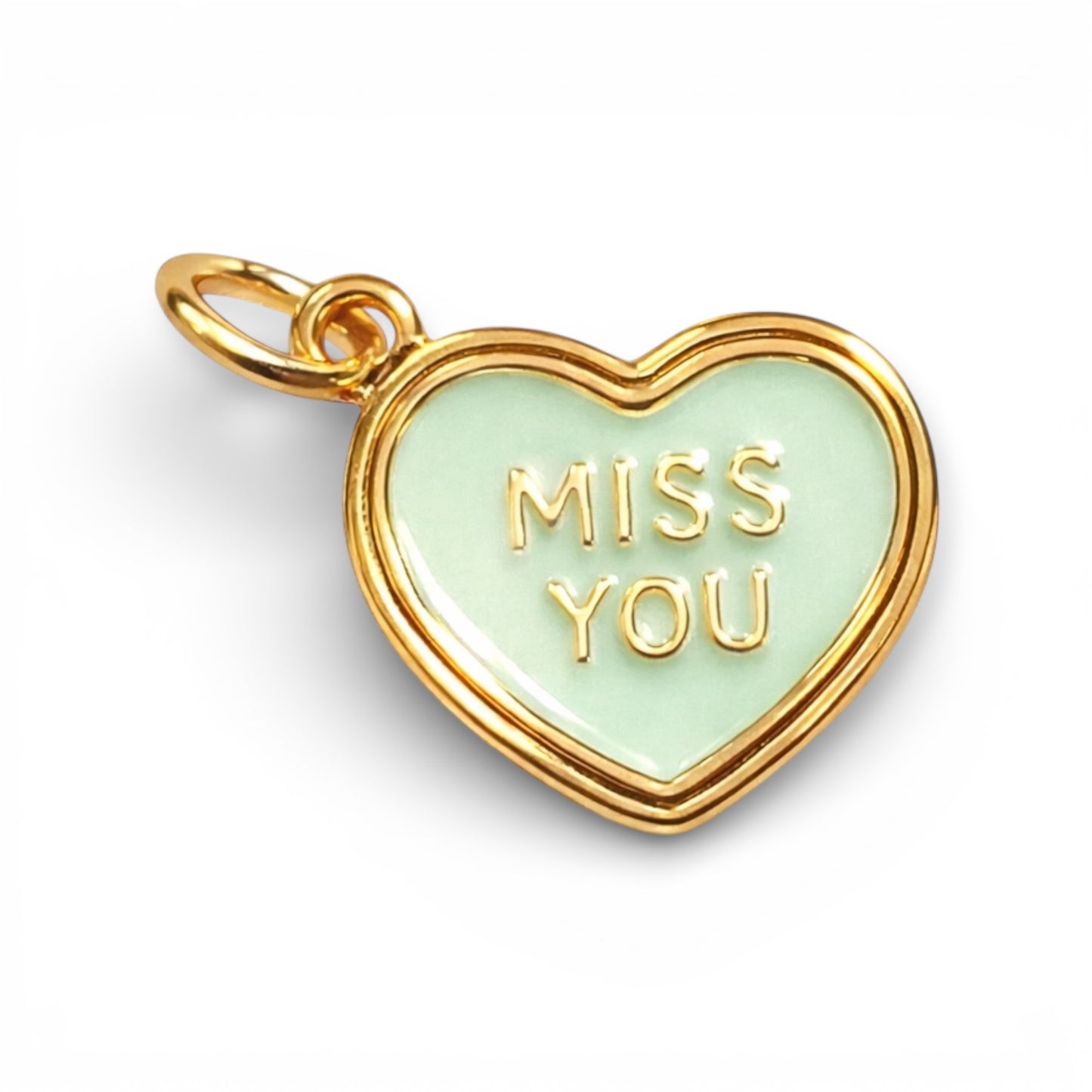 I Miss You Heart Necklace