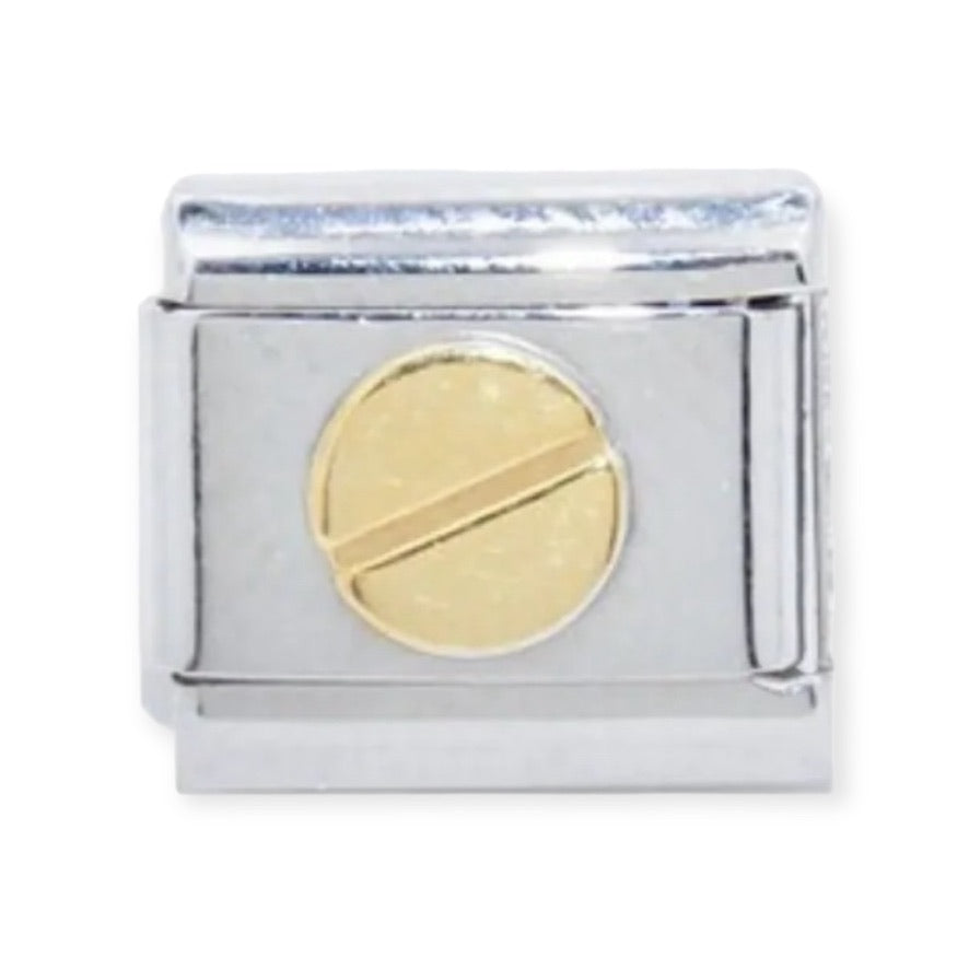 Gold Screw Charm
