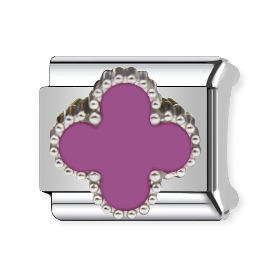 Charm Trébol VC SIlver