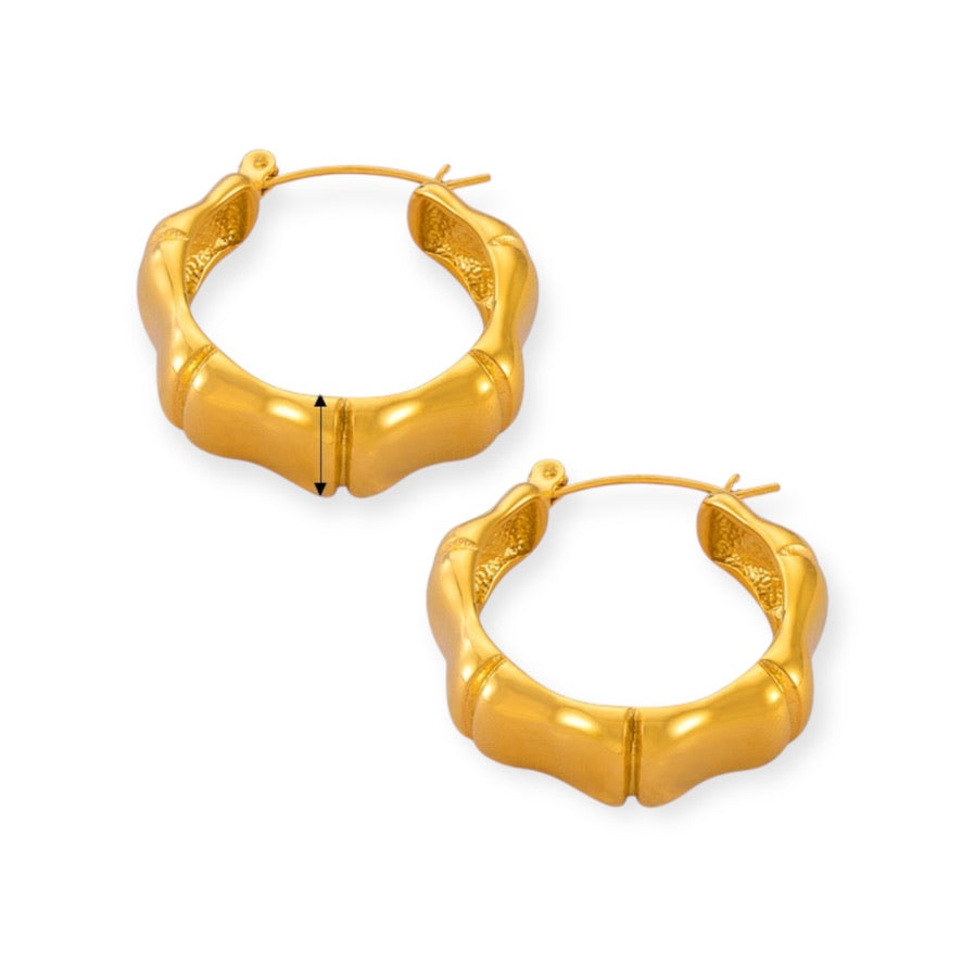 Aretes Bambú