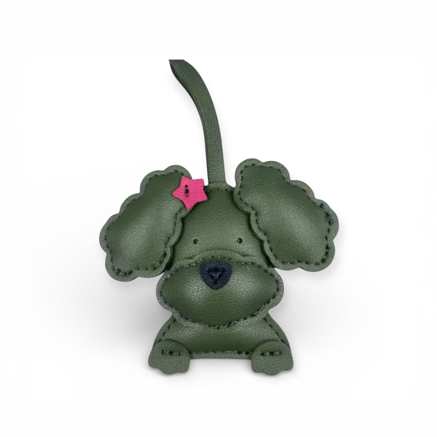 Poodle Dog Bag Charm