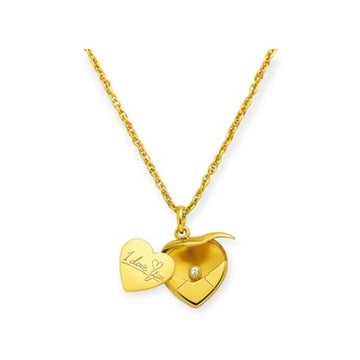 Collar Corazón I Love You