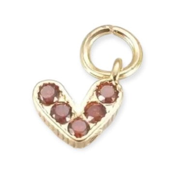 Zirconia Heart Pendant 8