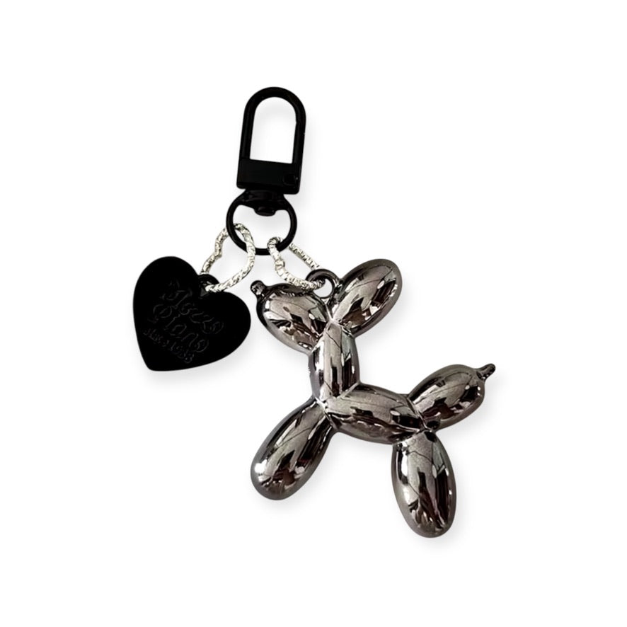 Bag Charm Perro Negro