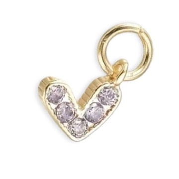 Zirconia Heart Pendant 8