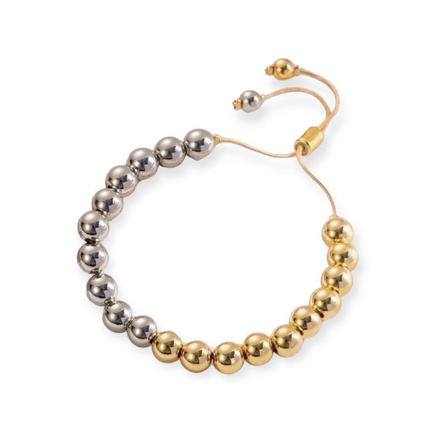 Pulsera Málaga Silver & Gold
