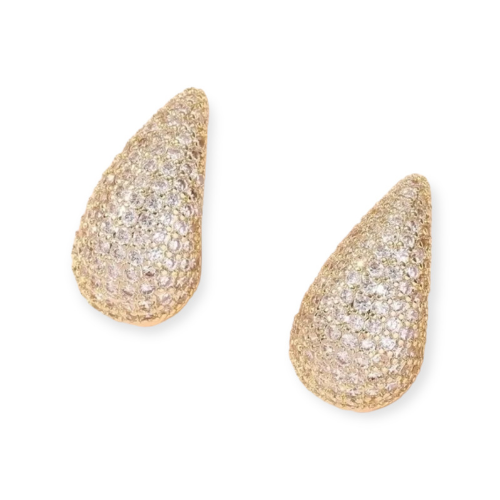 Zirconia Drop Earrings
