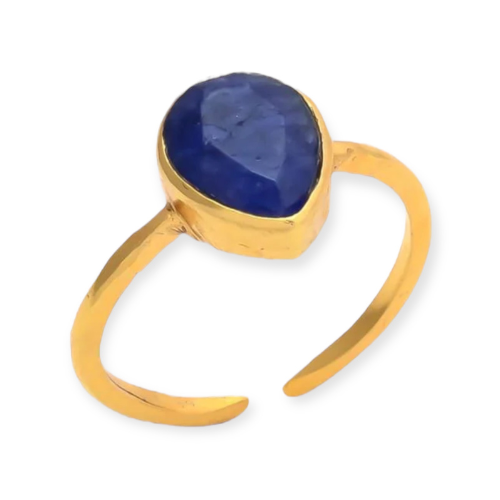 Anillo Gota Zafiro
