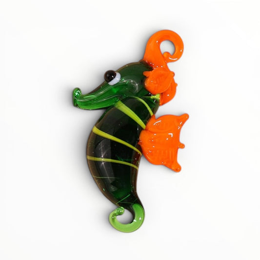 Dije Caballito de Mar Esmeralda