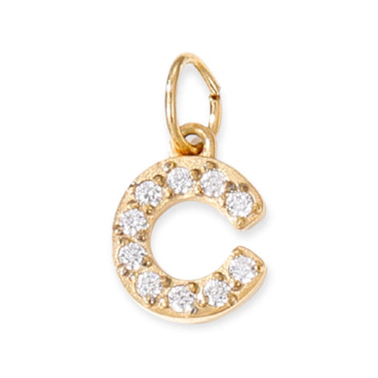 Initial Zirconia Pendant