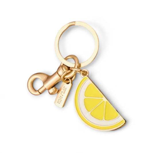 Bag Charm Limón Dorado