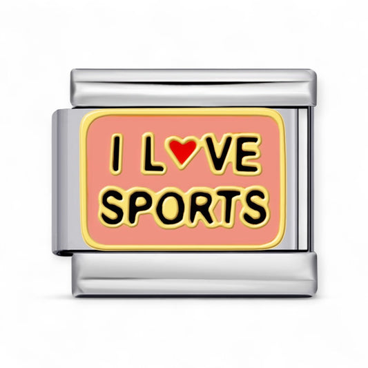 Charm I Love Sports