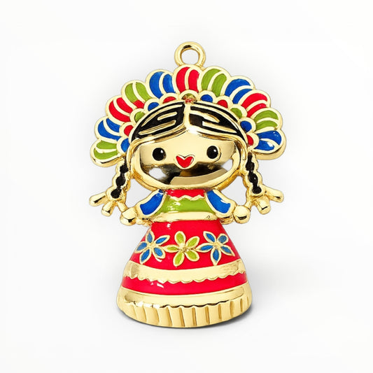Dije Muñeca Mexicana