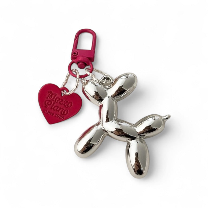 Bag Charm Perro Globo Shiny