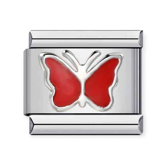 Red Butterfly Charm