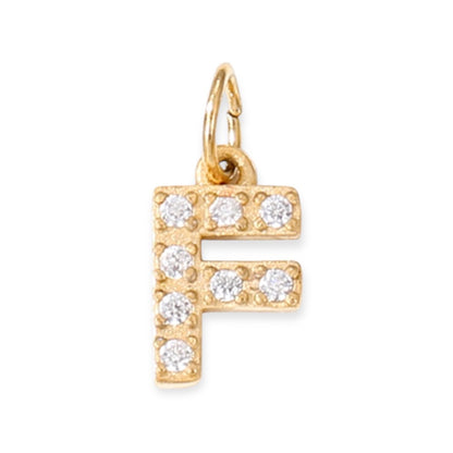 Initial Zirconia Pendant