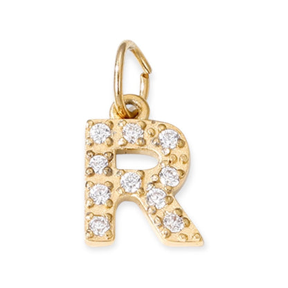 Initial Zirconia Pendant