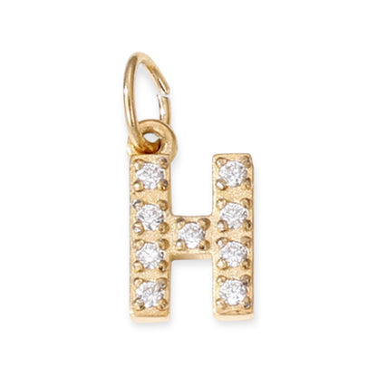 Initial Zirconia Pendant