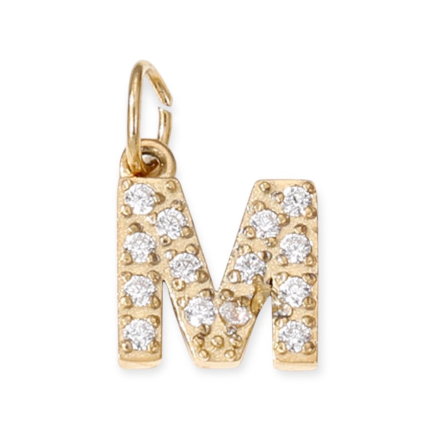 Initial Zirconia Pendant