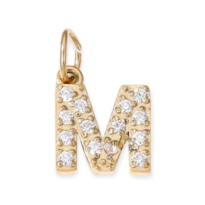 Initial Zirconia Pendant