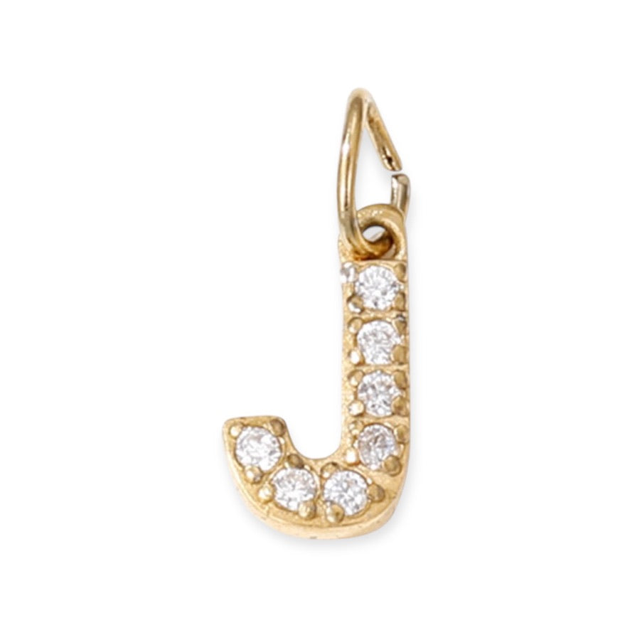 Initial Zirconia Pendant