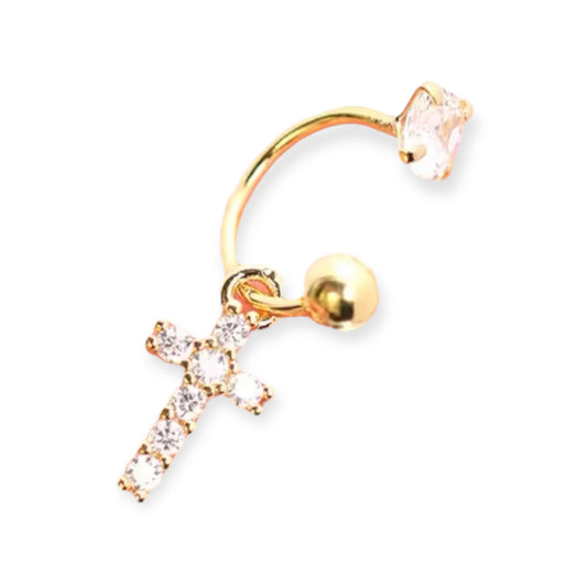 Cross Pendant Piercing