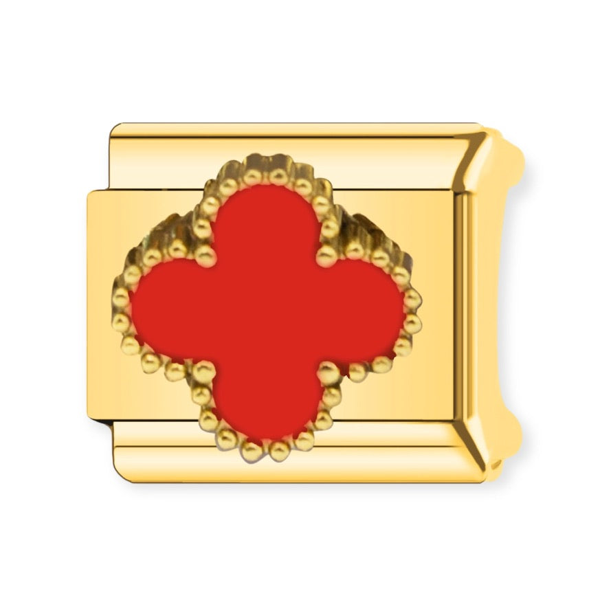 Charm Trébol VC Gold