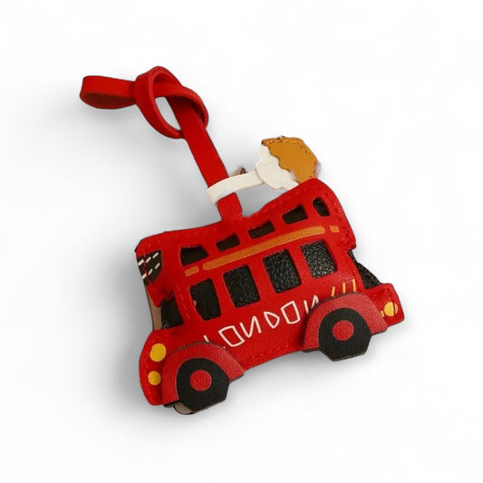 Bag Charm London Bus