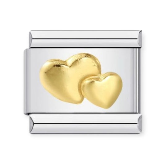 Heart Duo Charm