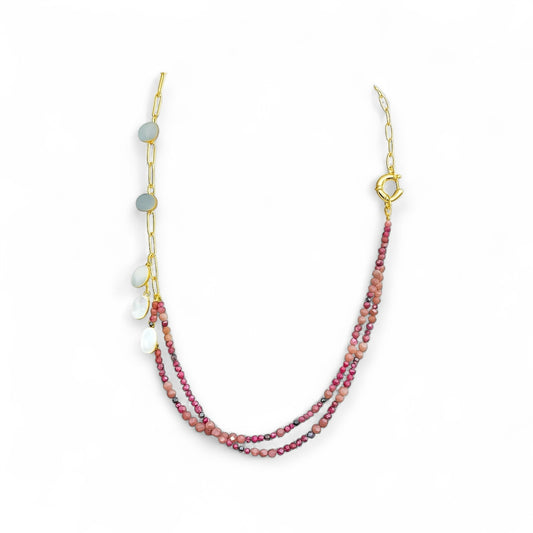 Collar Dúo Rosé