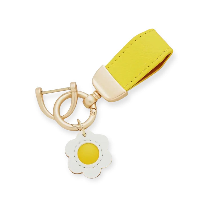 Bag Charm Flor Amarillo