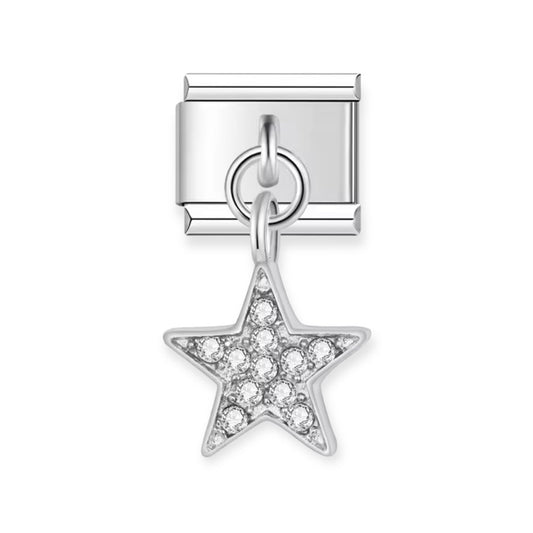 Zirconia Star Charm Pendant