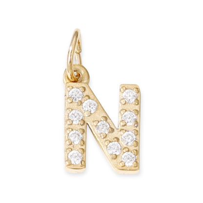 Initial Zirconia Pendant