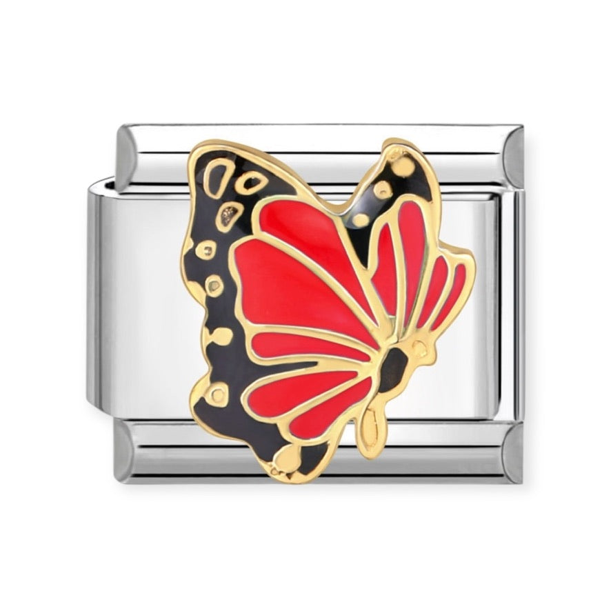 Enamel Butterfly Charm